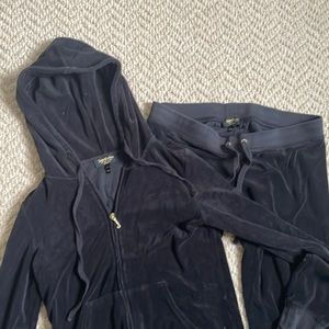 Juicy Terry Jogger Set! Black Size medium